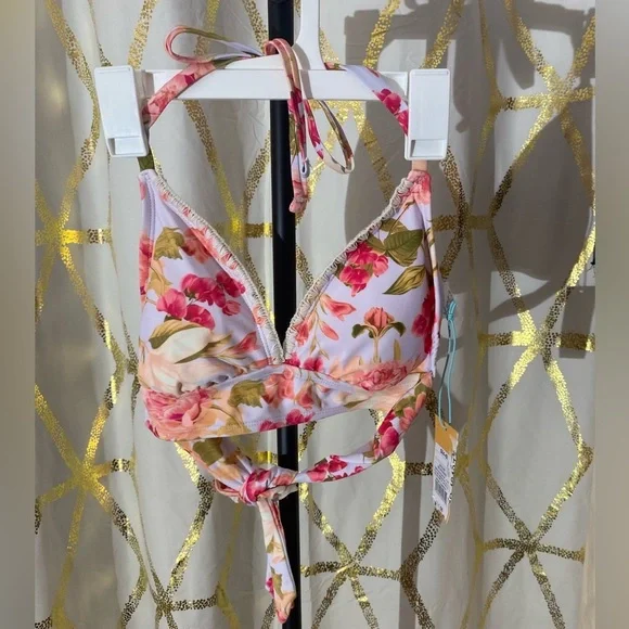 Women’s Kona Sol Floral Swim Padded Bikini Top - Picture 2 of 4